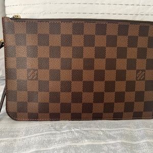 Louis Vuitton Damier Ebene Wristlet